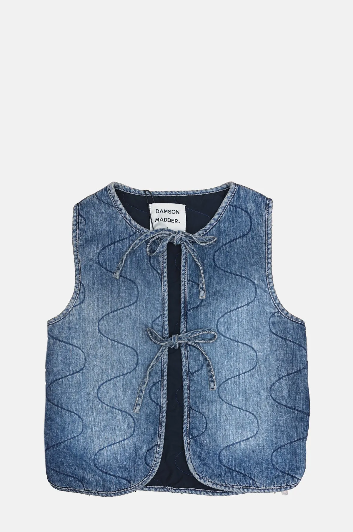 Denim Tilly Gilet Dirty Vintage Wash