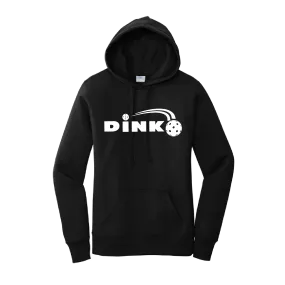 Dink | Women’s Fitted Hoodie Pickleball Sweatshirt | 50% Cotton 50% Poly Fleece