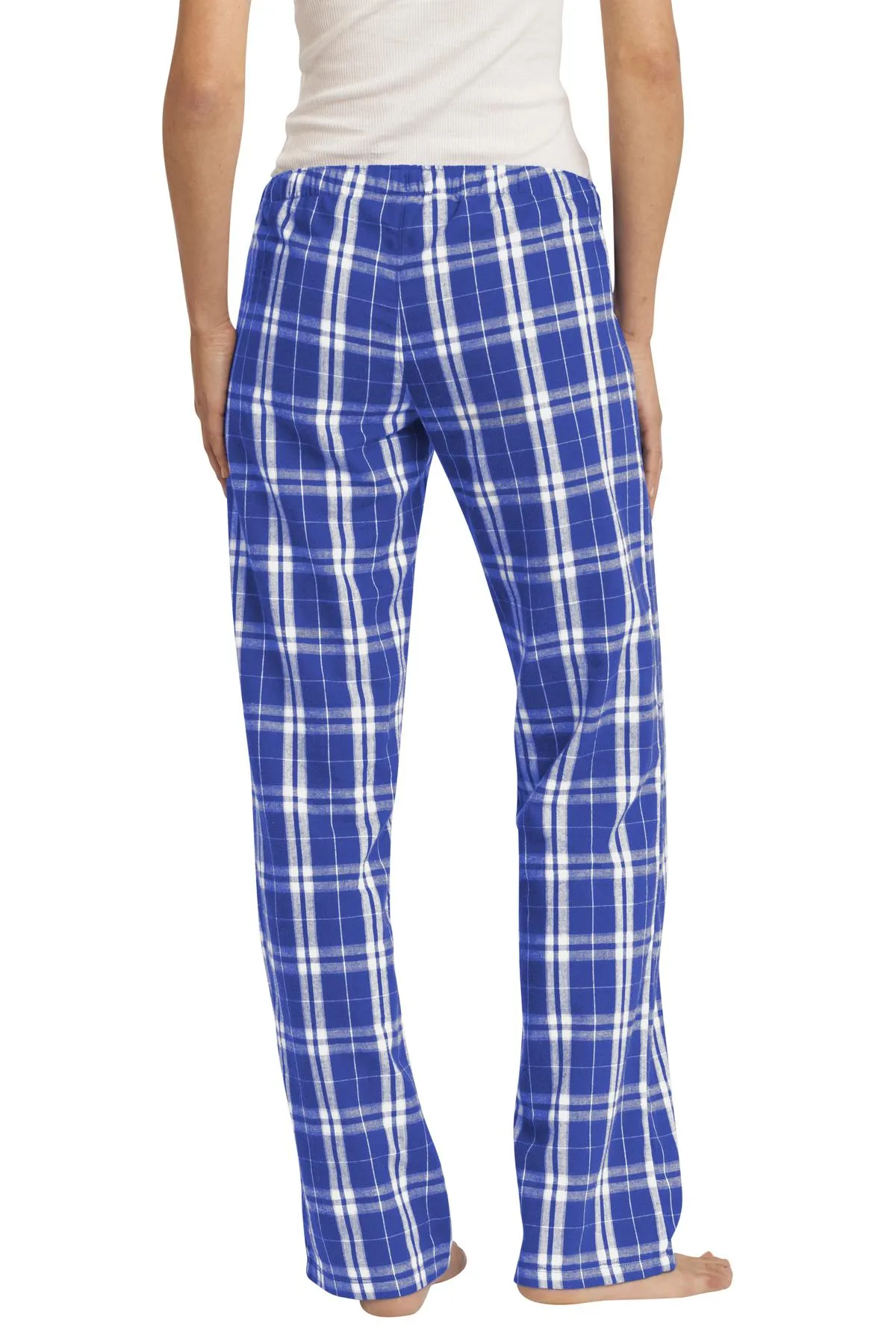 District Women's Flannel Plaid Pant. DT2800