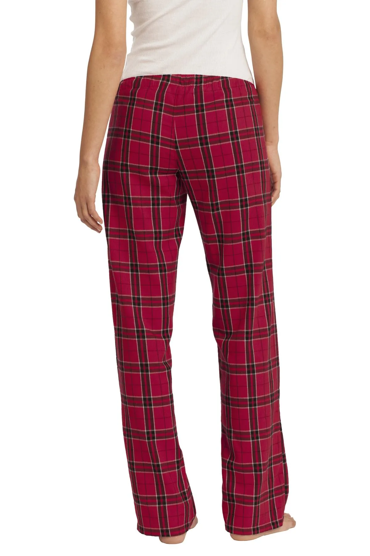 District Women's Flannel Plaid Pant. DT2800