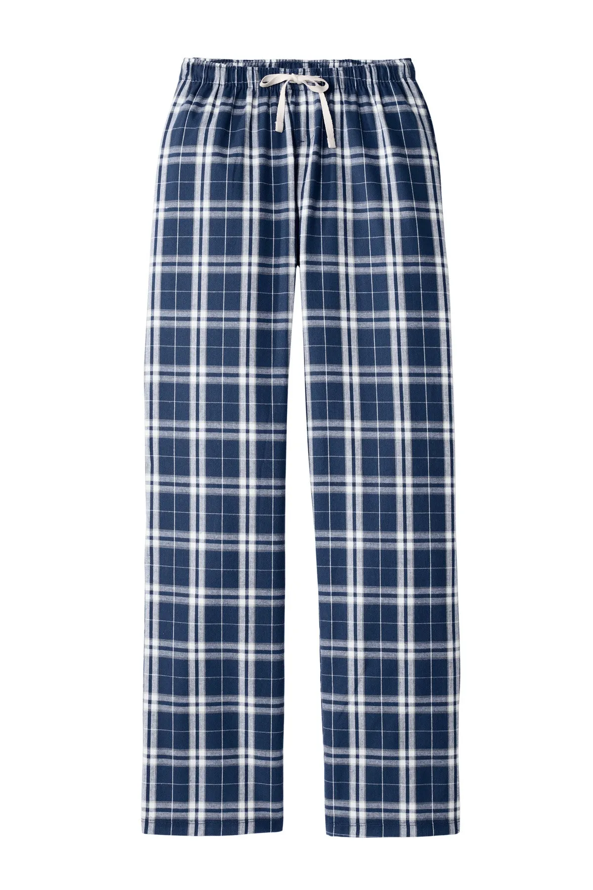 District Women's Flannel Plaid Pant. DT2800