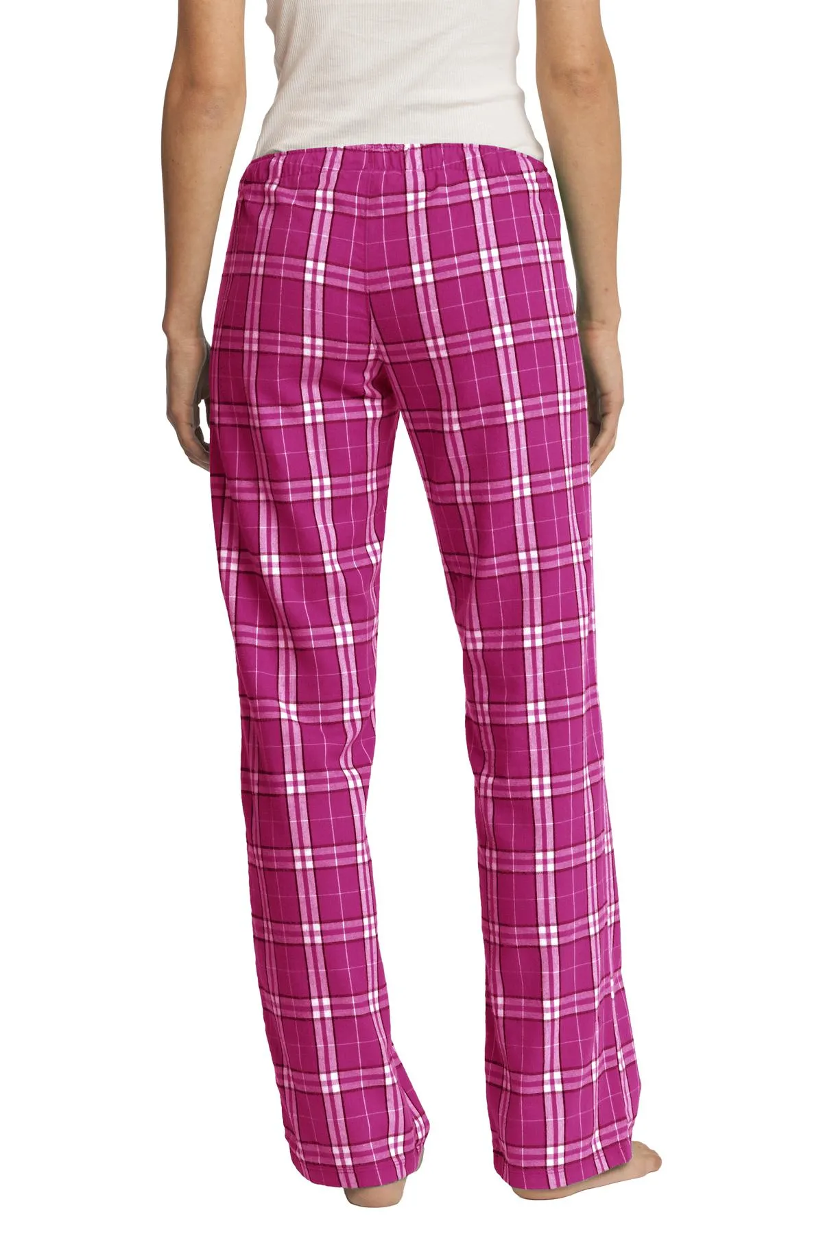 District Women's Flannel Plaid Pant. DT2800