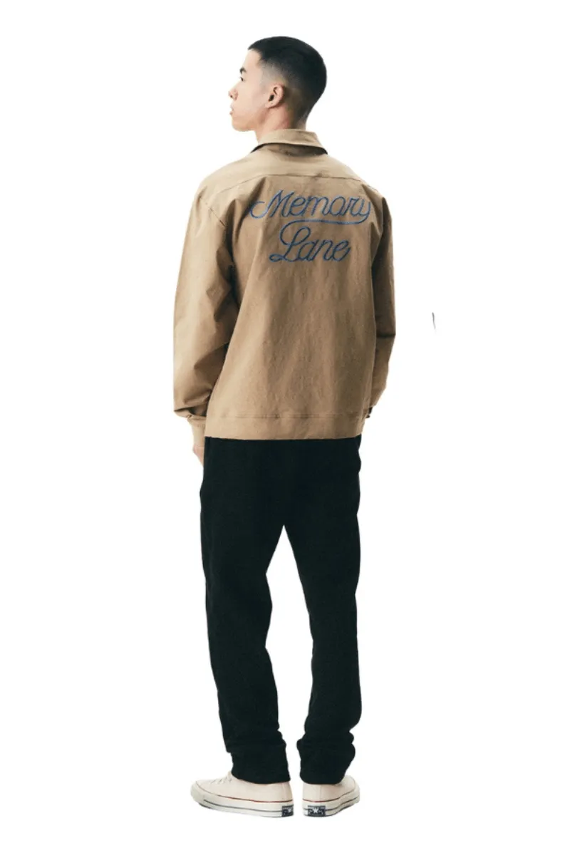 Dry Grass Memory Lane Half-zip Shirt