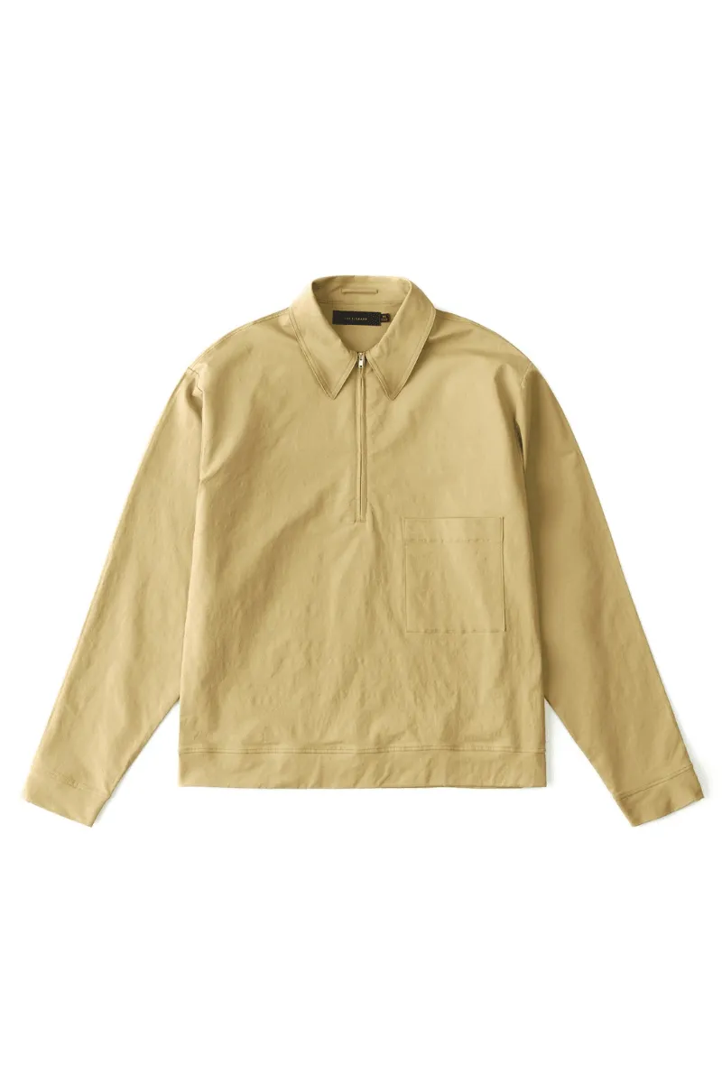 Dry Grass Memory Lane Half-zip Shirt