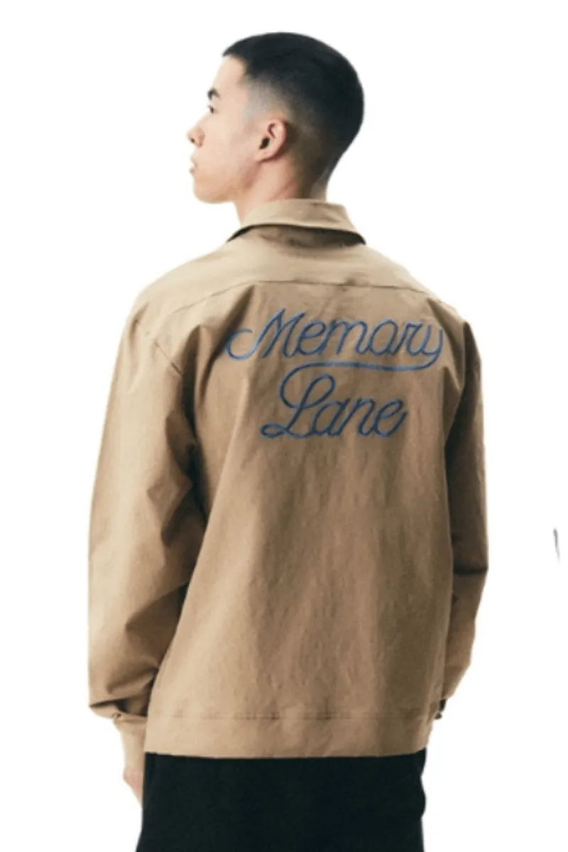 Dry Grass Memory Lane Half-zip Shirt