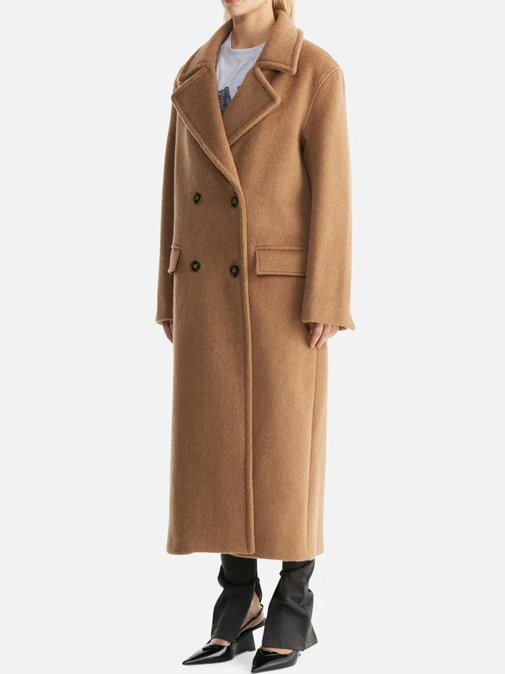 ENA PELLY LANA WOOL COAT