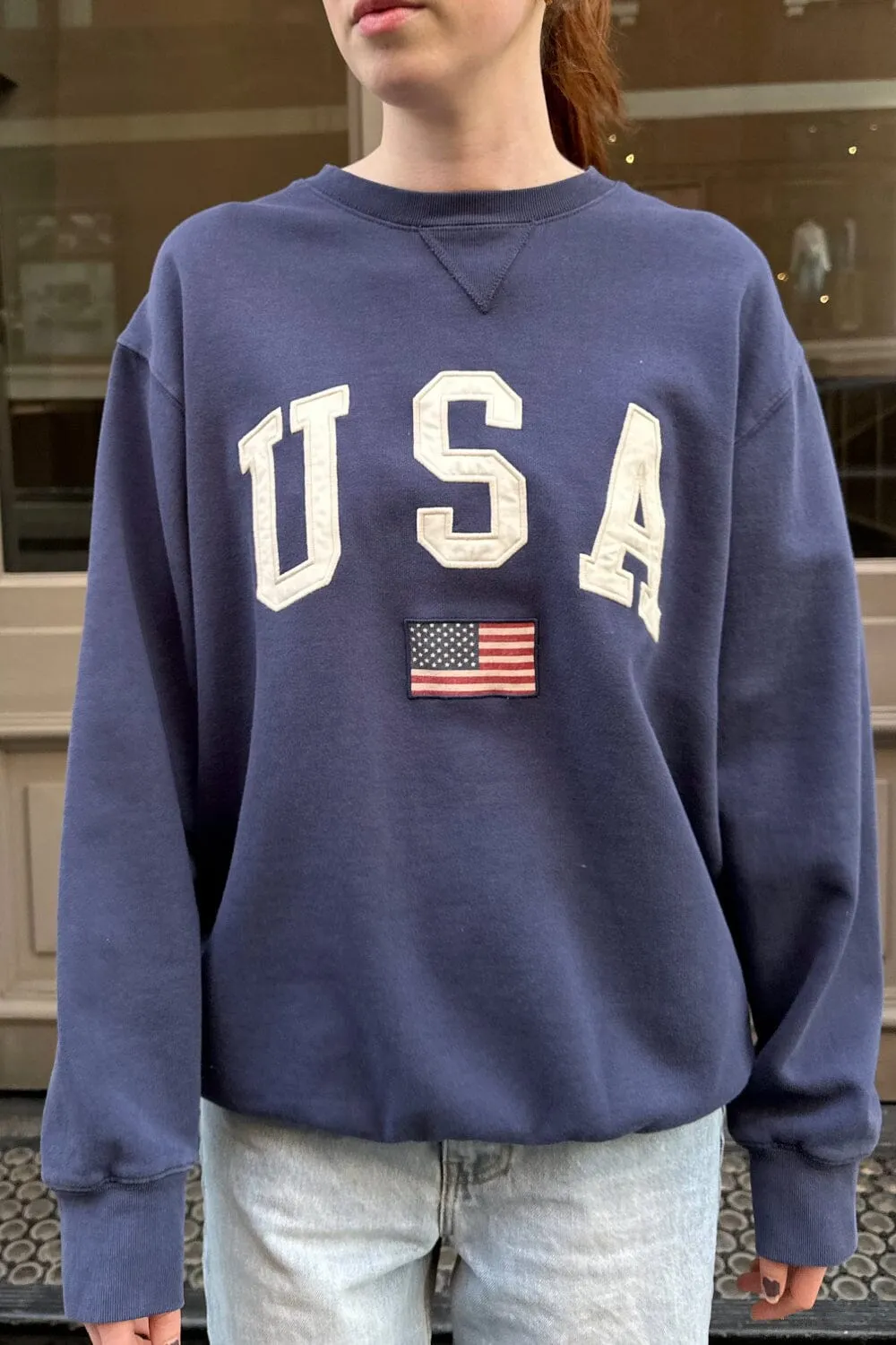 Erica Usa Flag Sweatshirt