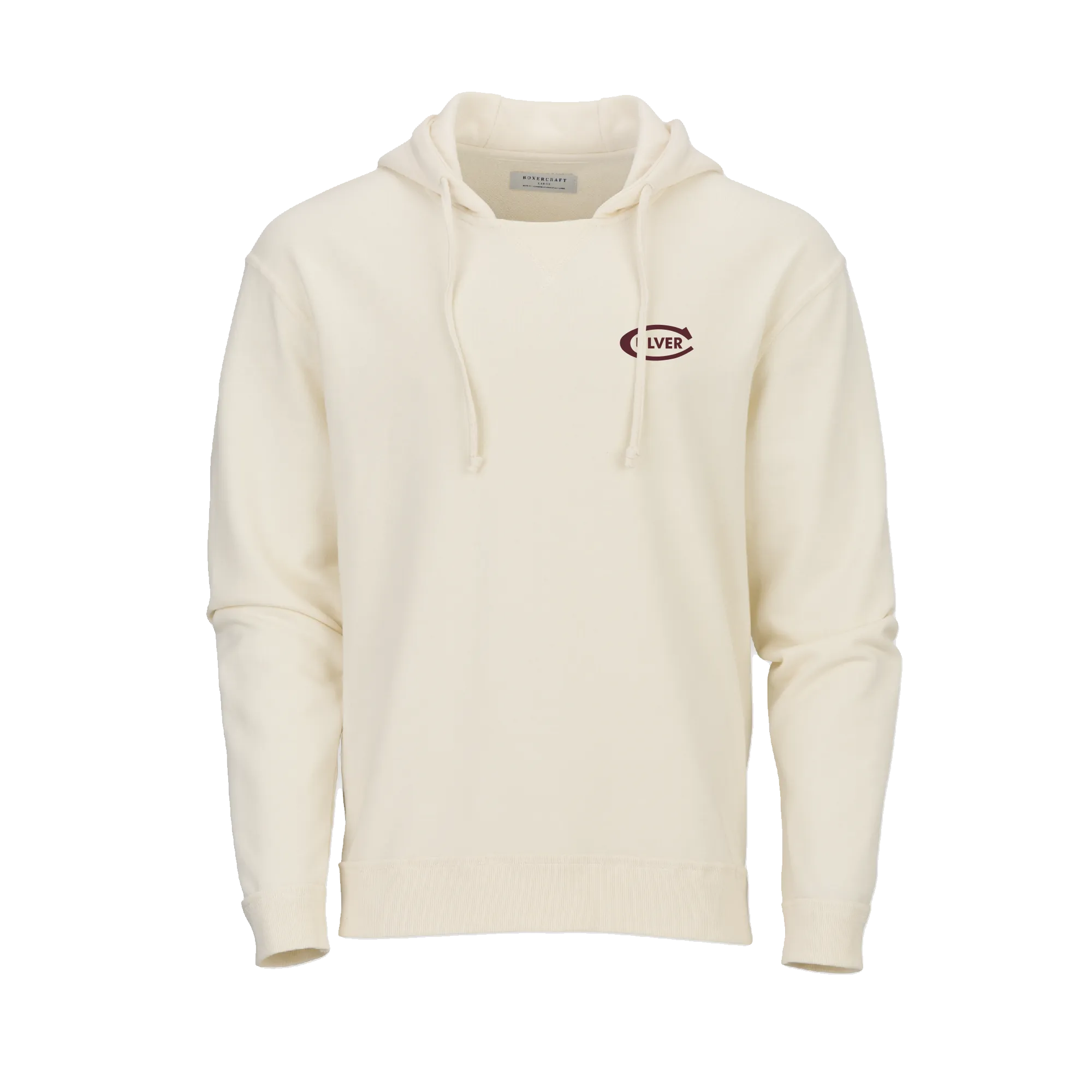 French Terry Hoodie - Natural Heather