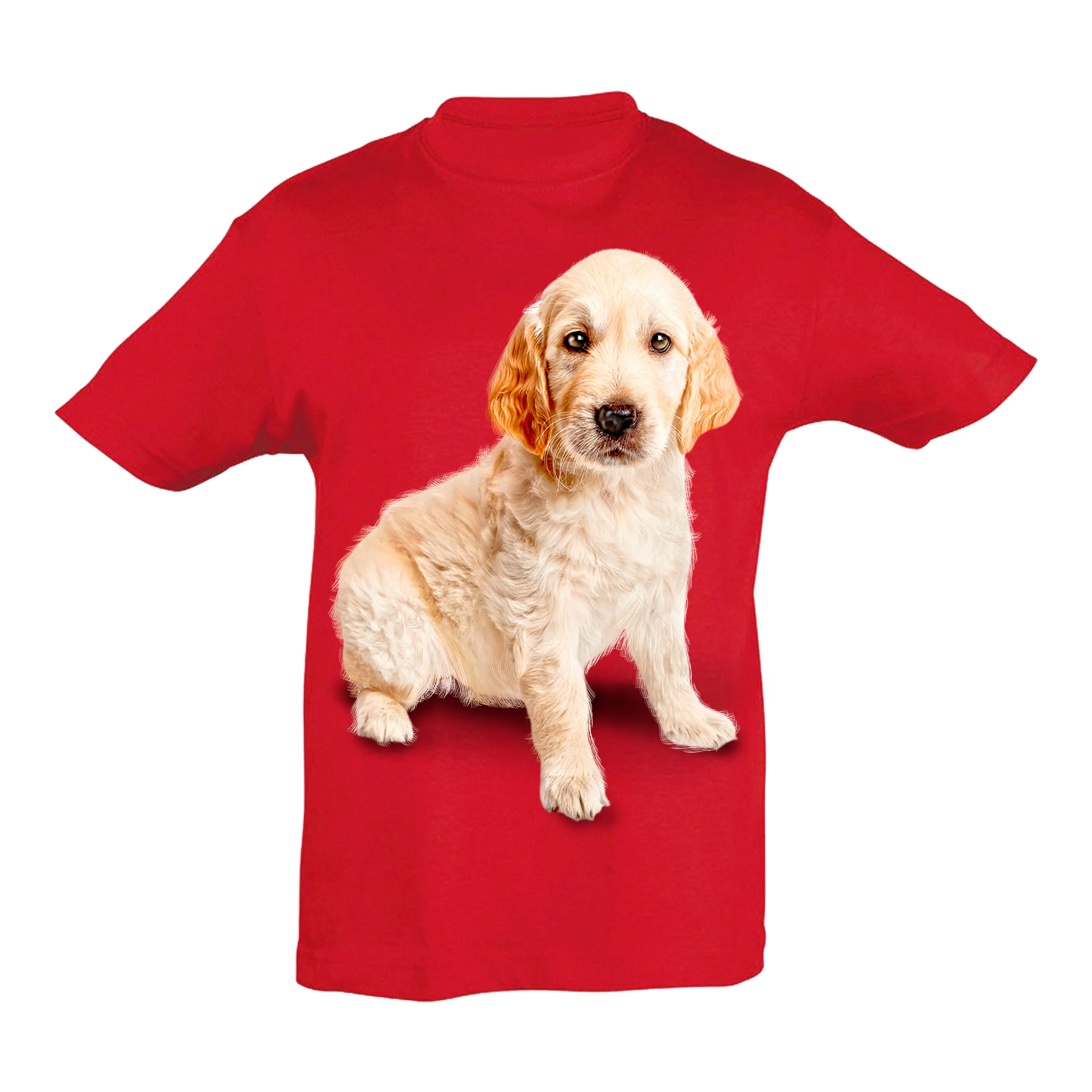 Golden Retriever Cub T-Shirt Kids