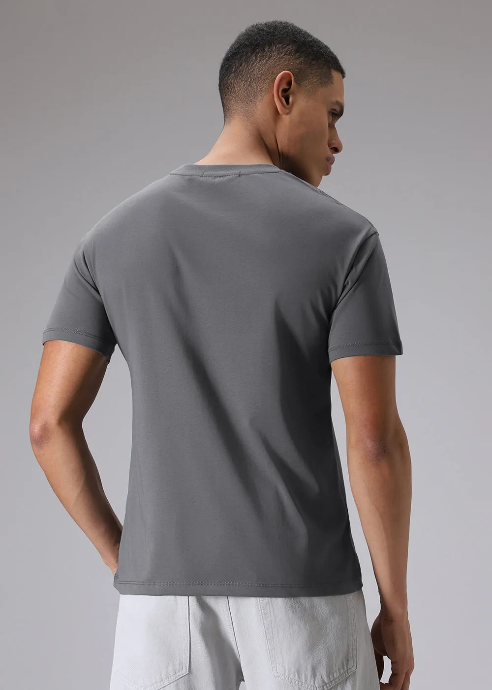 Grey Regular T-shirt