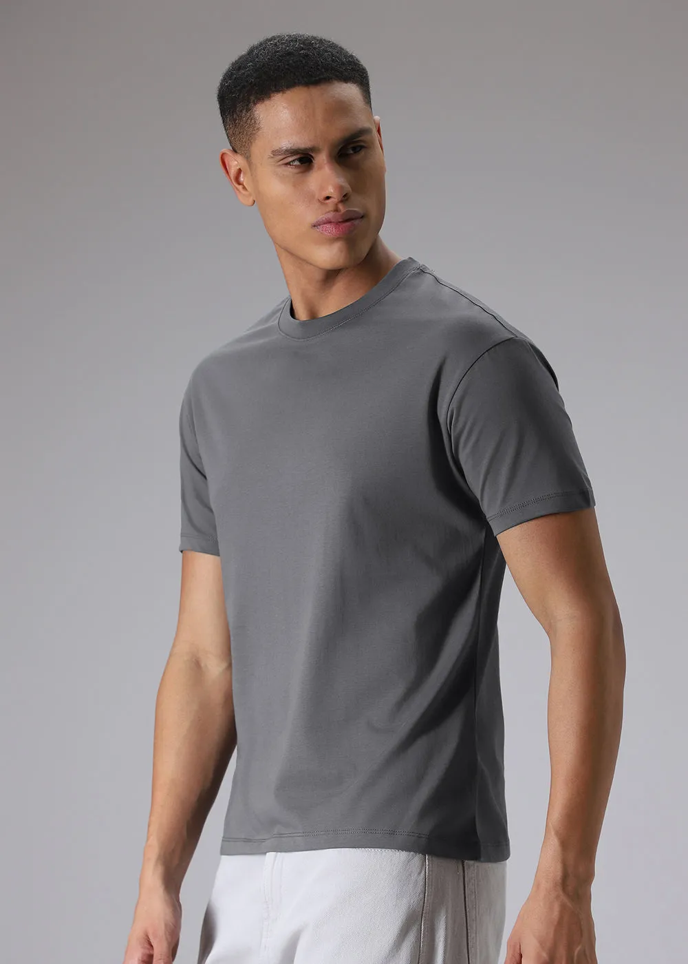 Grey Regular T-shirt