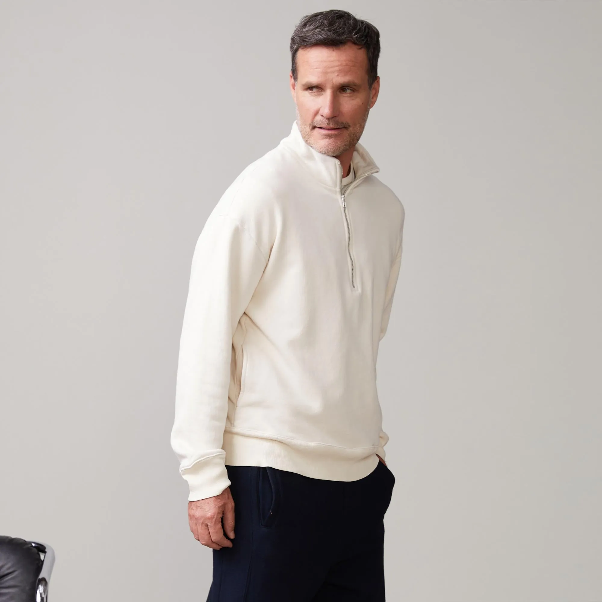 Half Zip Sweatshirt