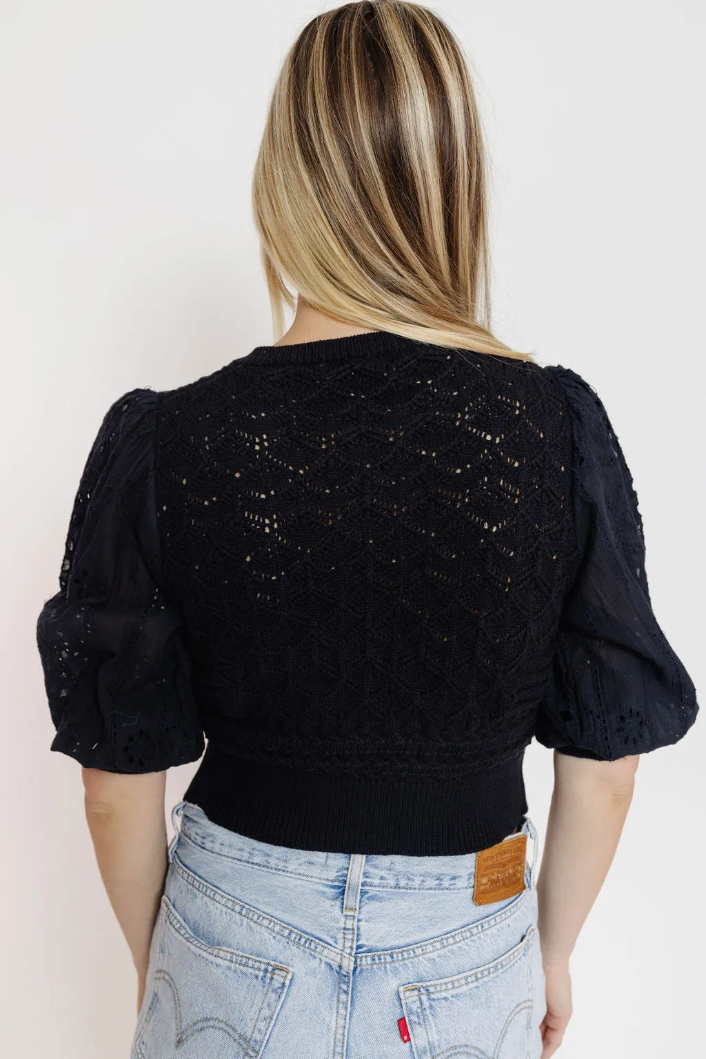 Hendry Cardigan in Black