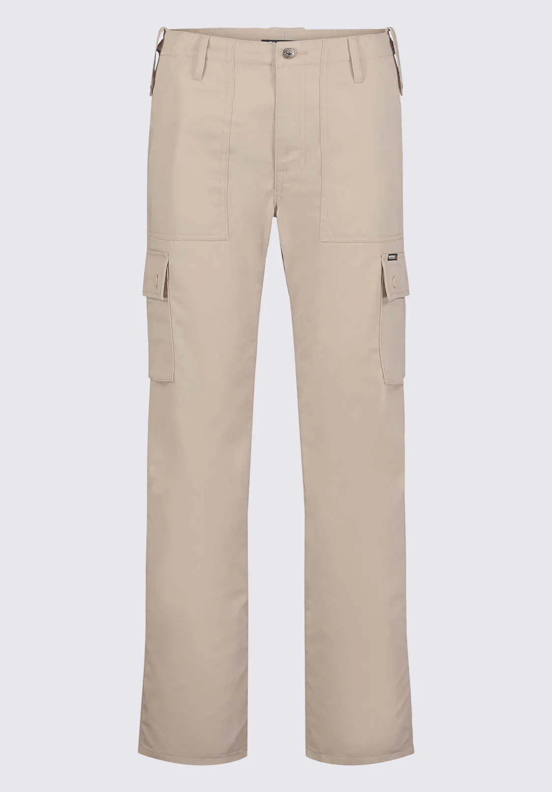 High Rise Loose Straight Jane Women's Pants in Beige - BL15975