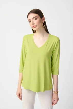 Joseph Ribkoff Bamboo Jersey Trapeze Top - Style 241038