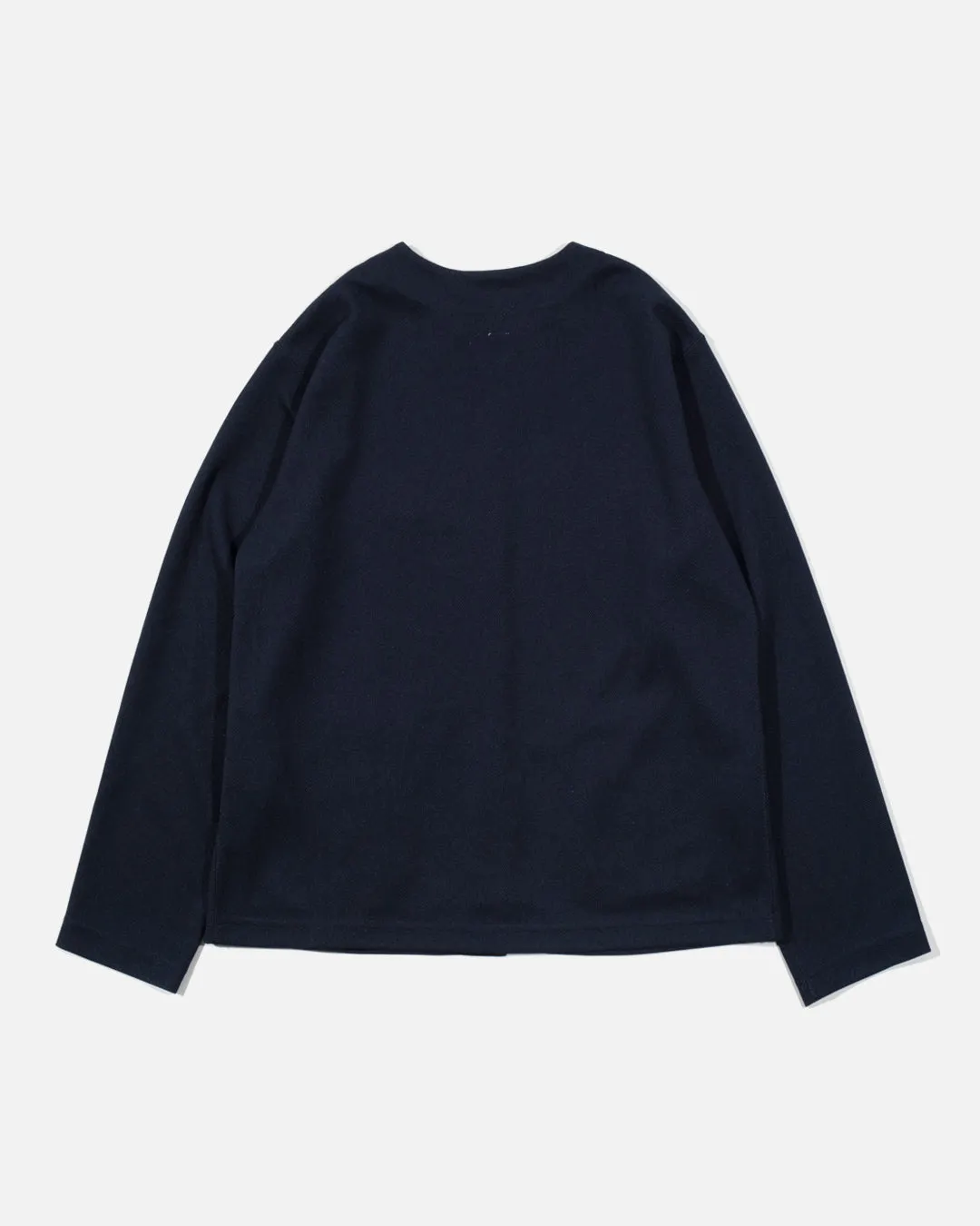 Knit Cardigan - Navy Diamond