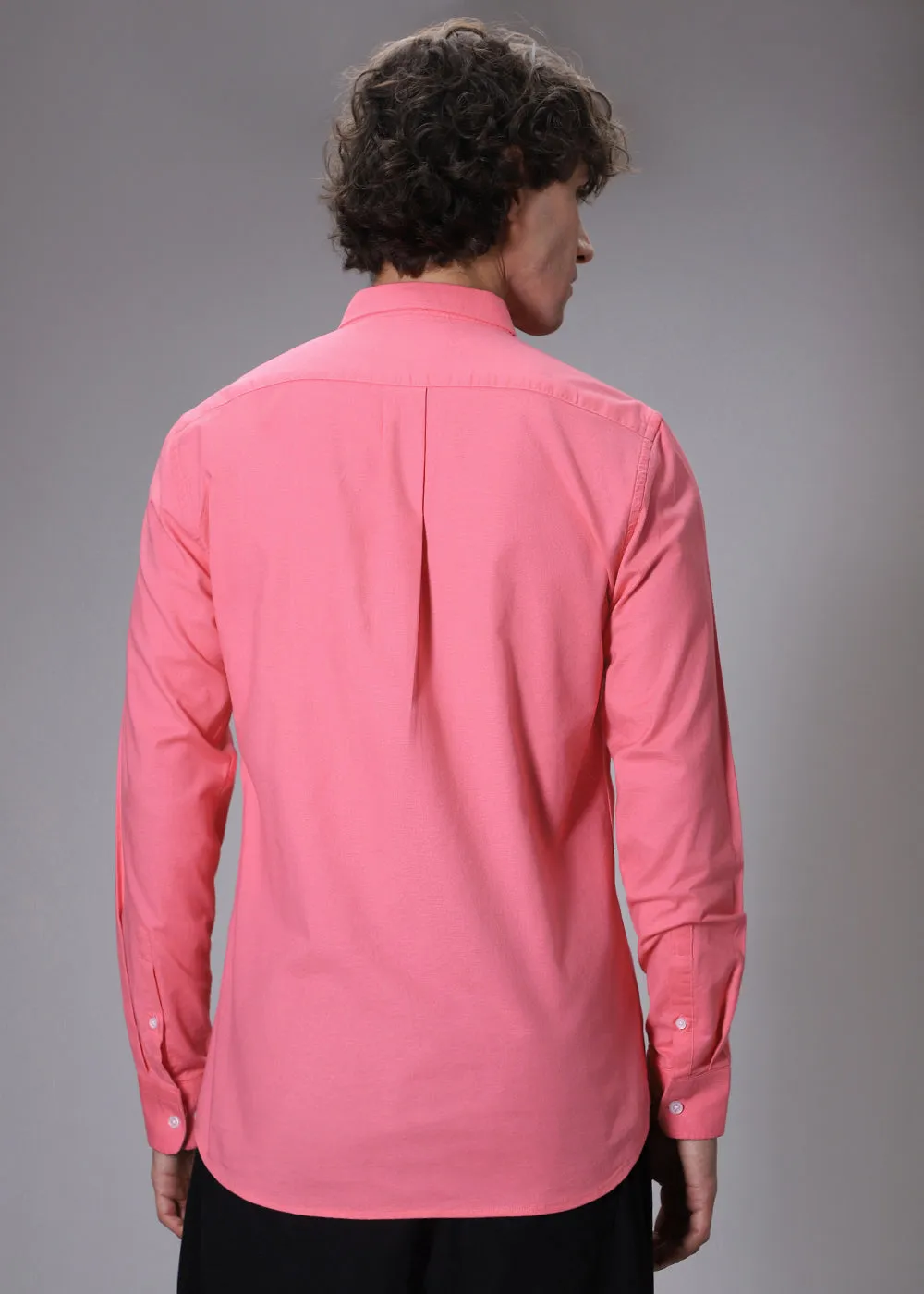 Knockout Pink Oxford Shirt