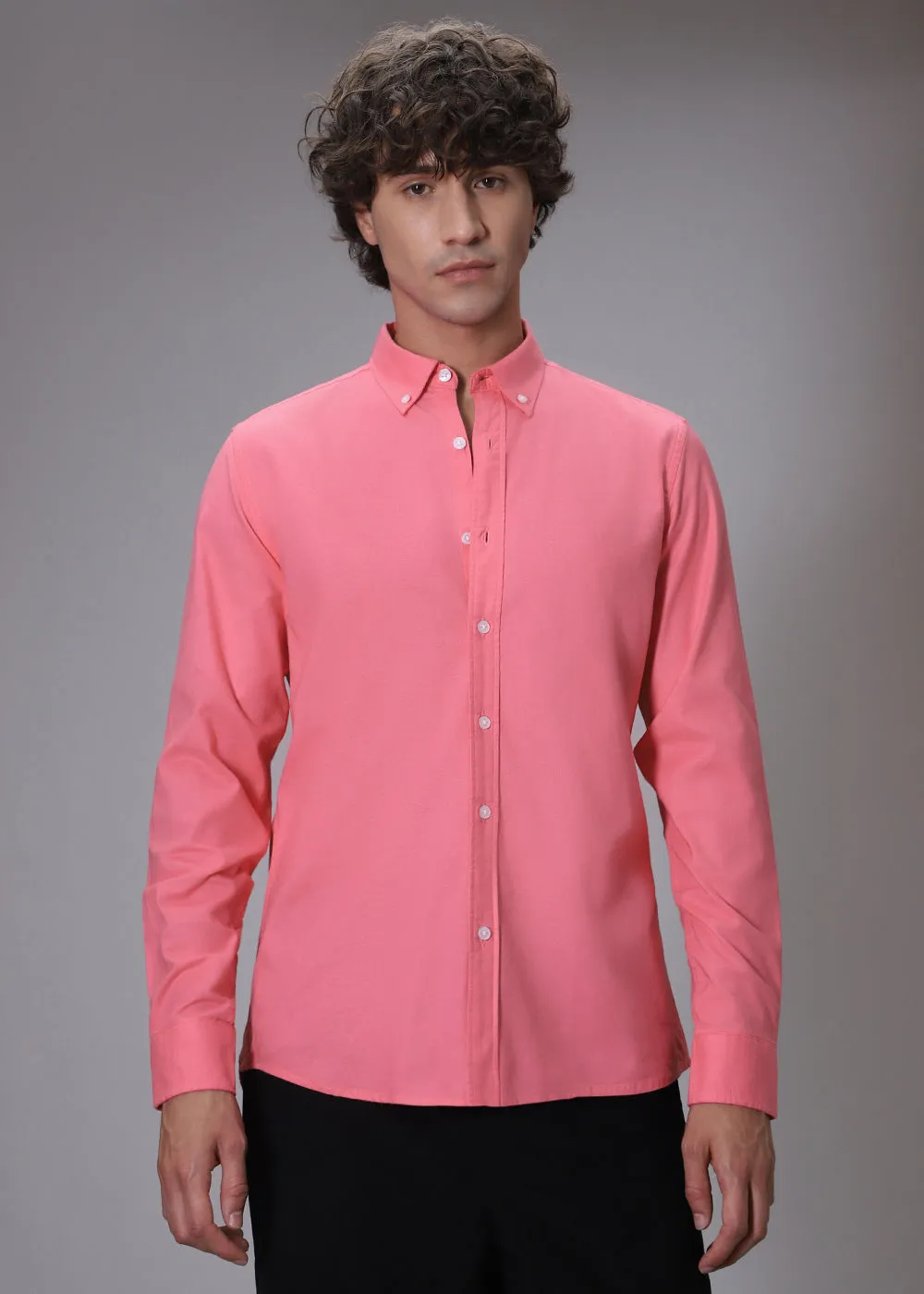 Knockout Pink Oxford Shirt