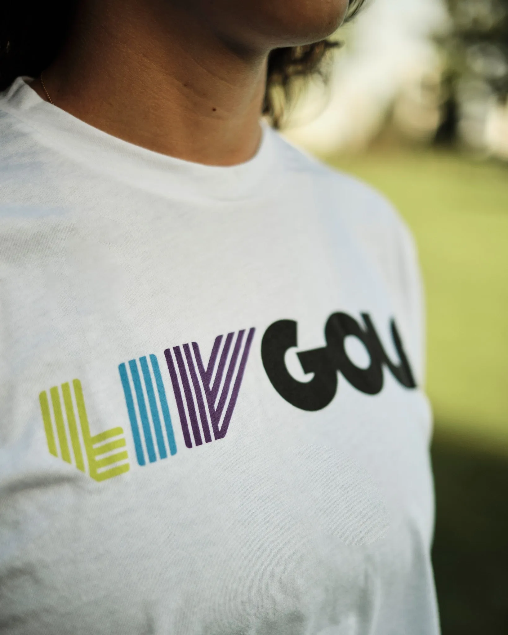 LIV Golf | Tri-Color Logo Tee