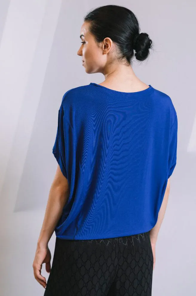 LUCIA BAMBOO-BLEND TOP-Restocked