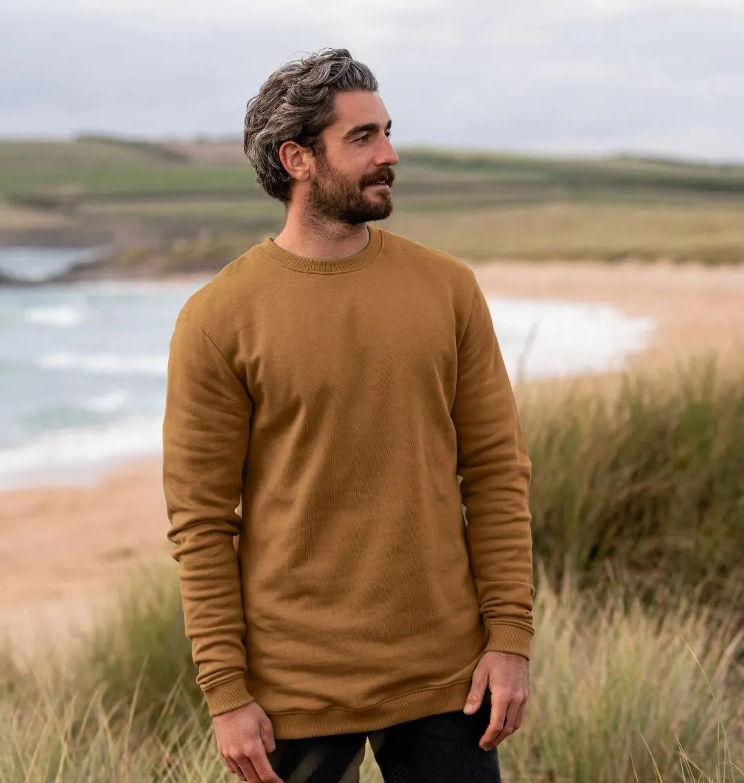 Men's Organic Crew Neck Sweatshirt