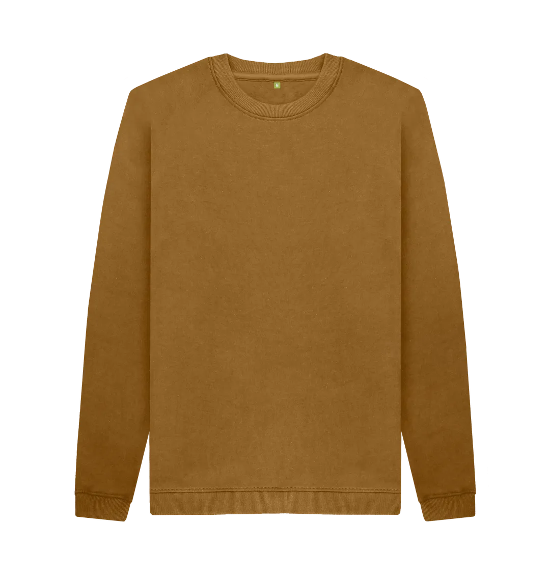 Men's Organic Crew Neck Sweatshirt