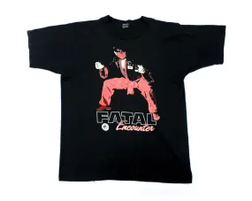 NJPW GREAT MUTA FATAL ENCOUNTER T-SHIRT LG