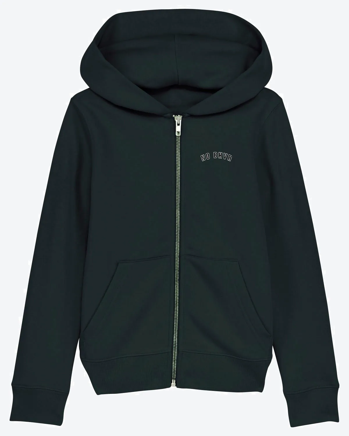 NO BHVR Kids zip up hoodie (Black)