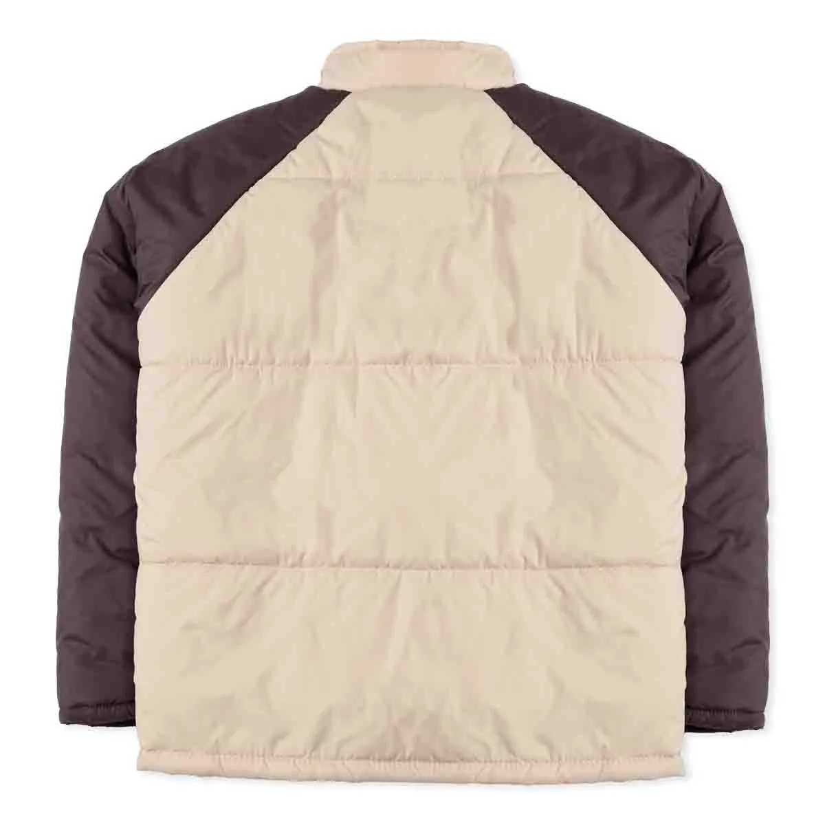 Offwhite & Brown Puffer Jacket