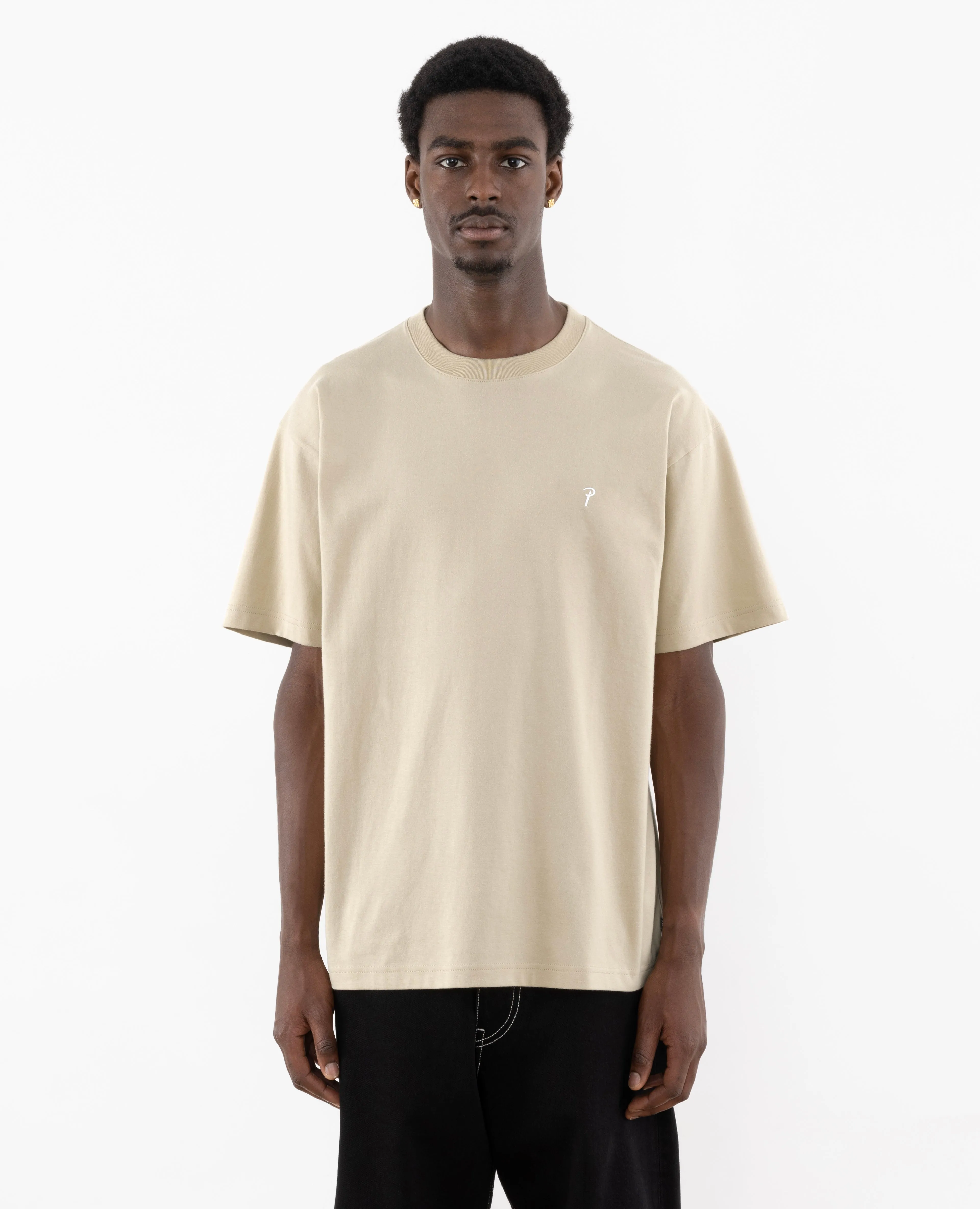 Patta Basic Script P T-Shirt (Cement)