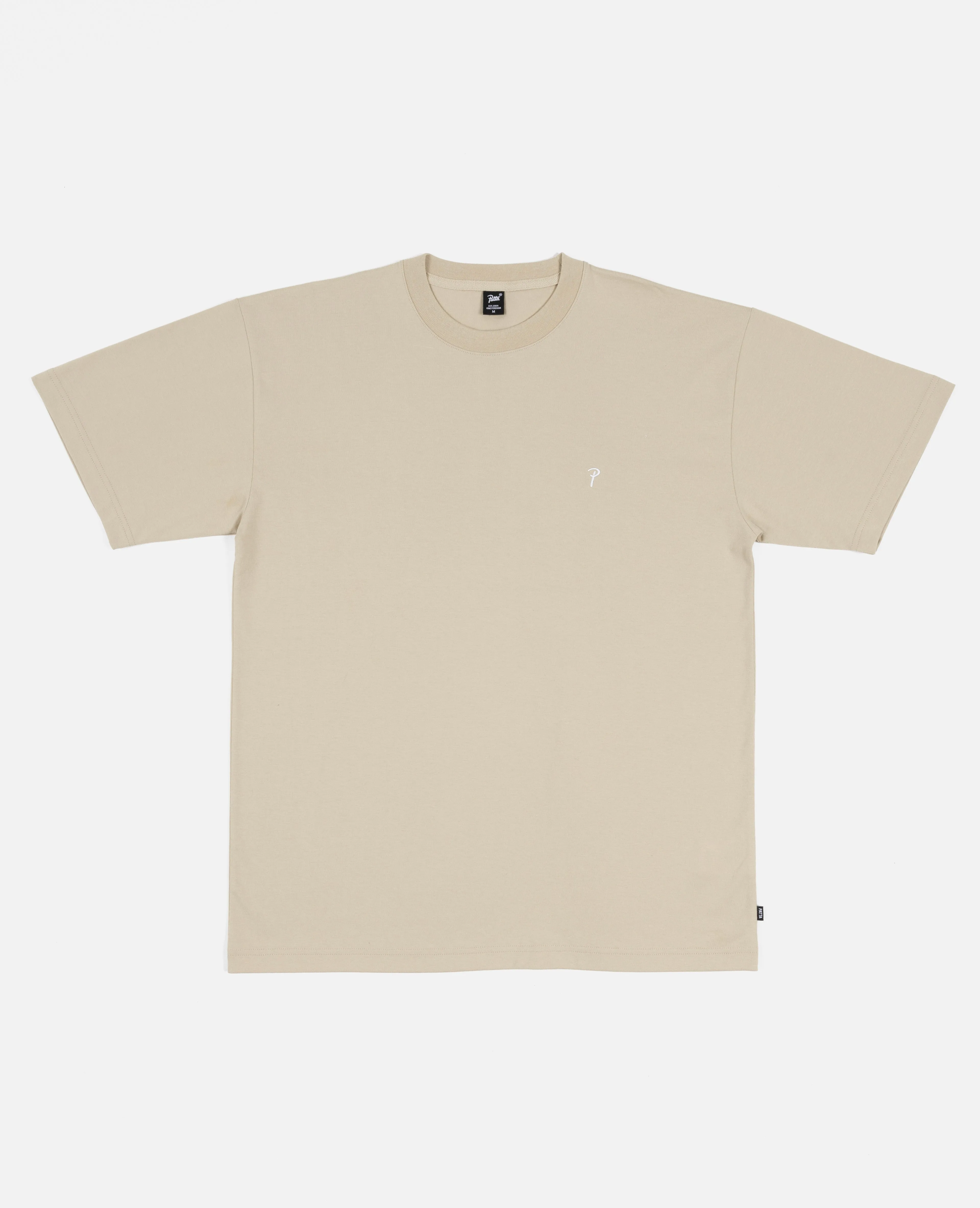 Patta Basic Script P T-Shirt (Cement)