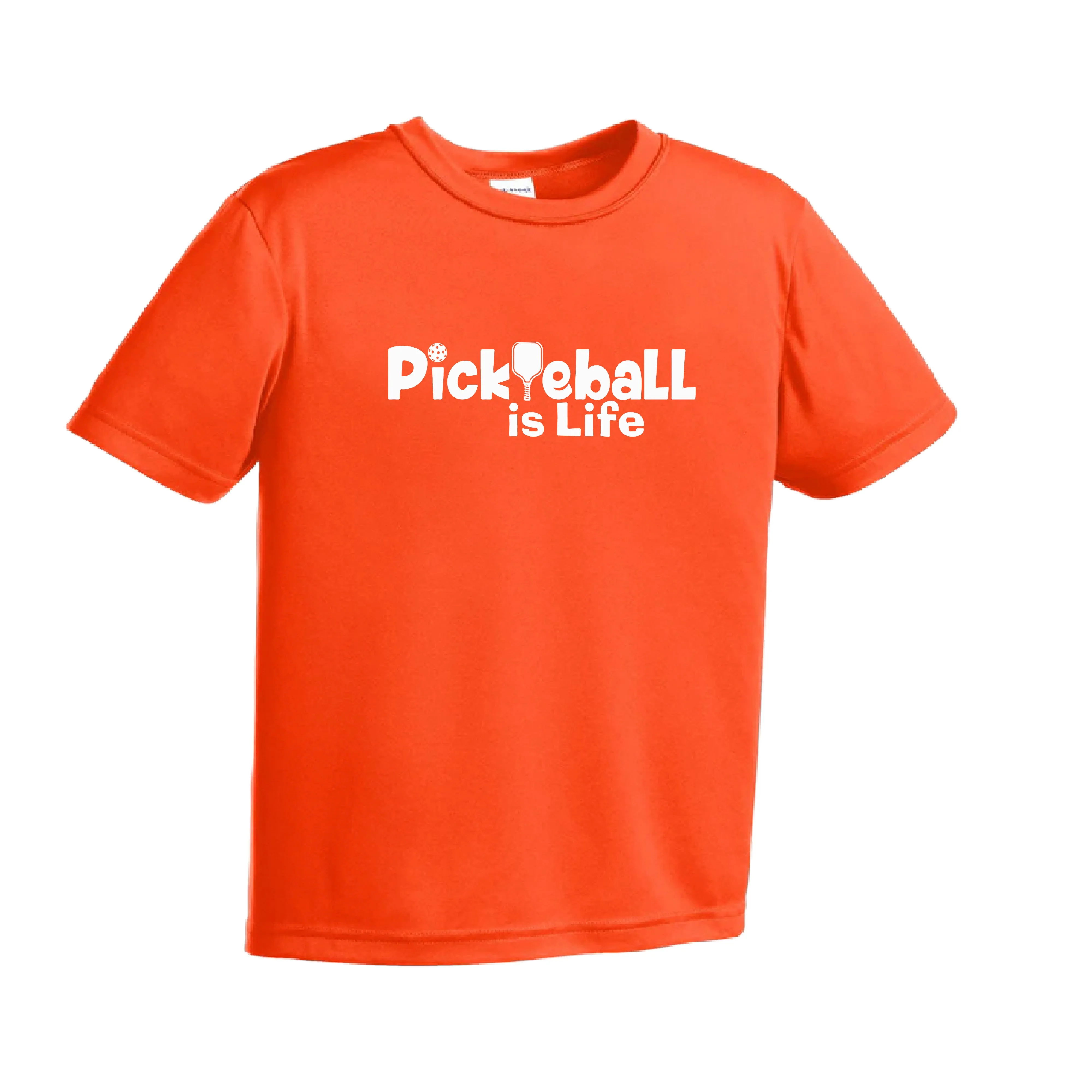 Pickleball is Life | Youth Short Sleeve Athletic Pickleball Shirt | 100% Polyester