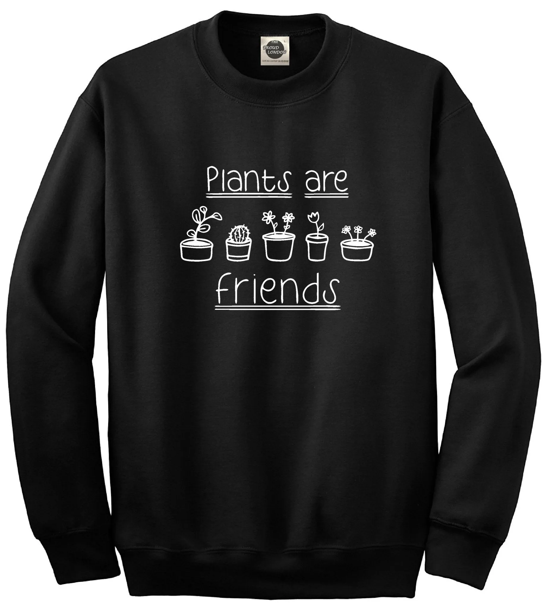 Plants are Friends || Unisex Crewneck Sweatshirt