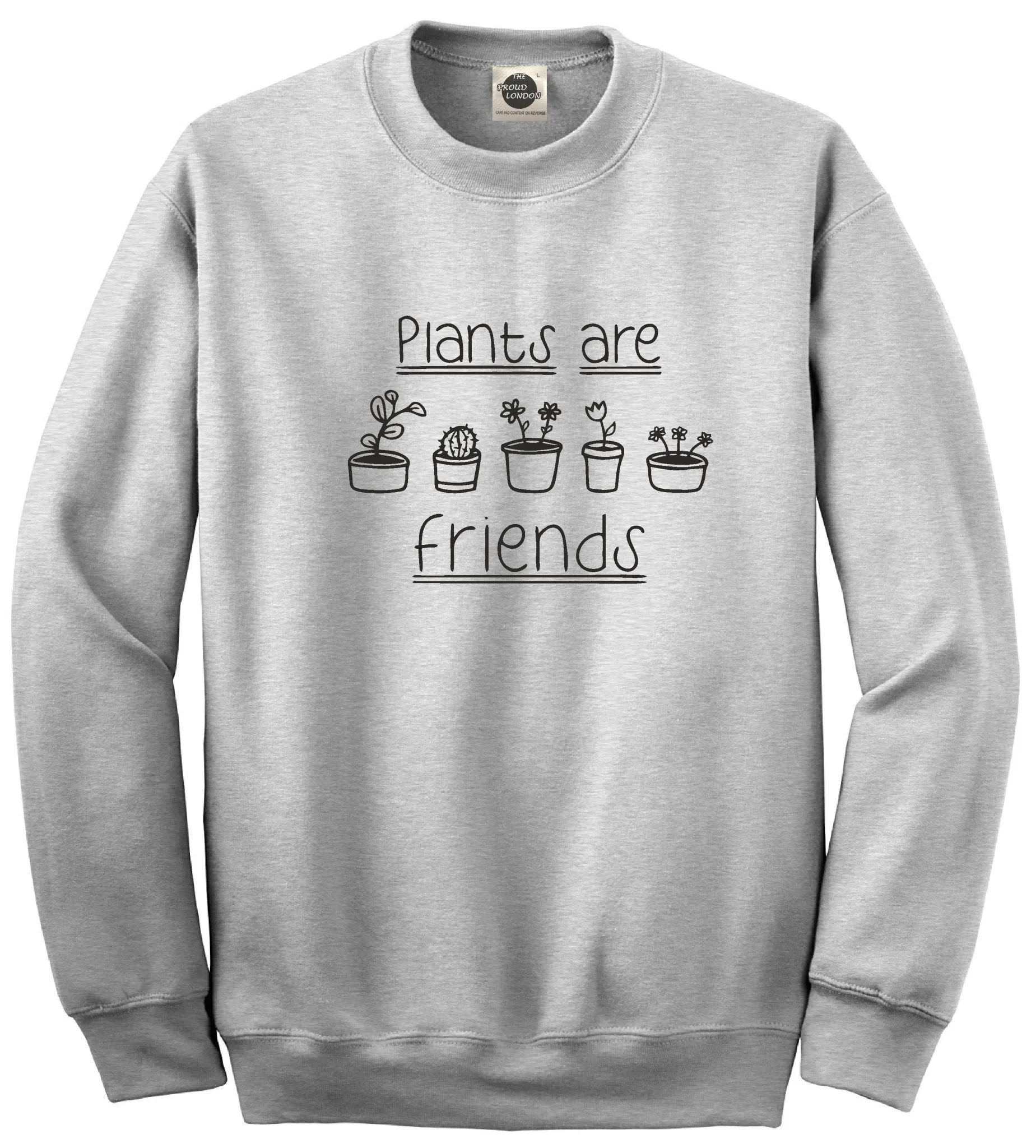 Plants are Friends || Unisex Crewneck Sweatshirt