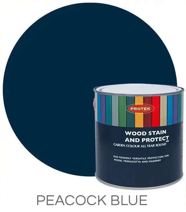 Protek Wood Paint - 2.5 Lt Wood Stain & Protect