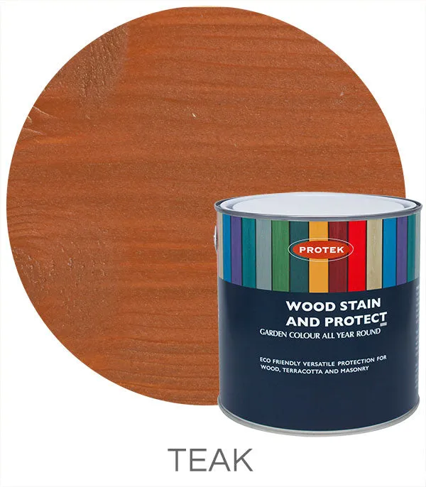 Protek Wood Paint - 2.5 Lt Wood Stain & Protect