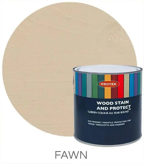 Protek Wood Paint - 2.5 Lt Wood Stain & Protect