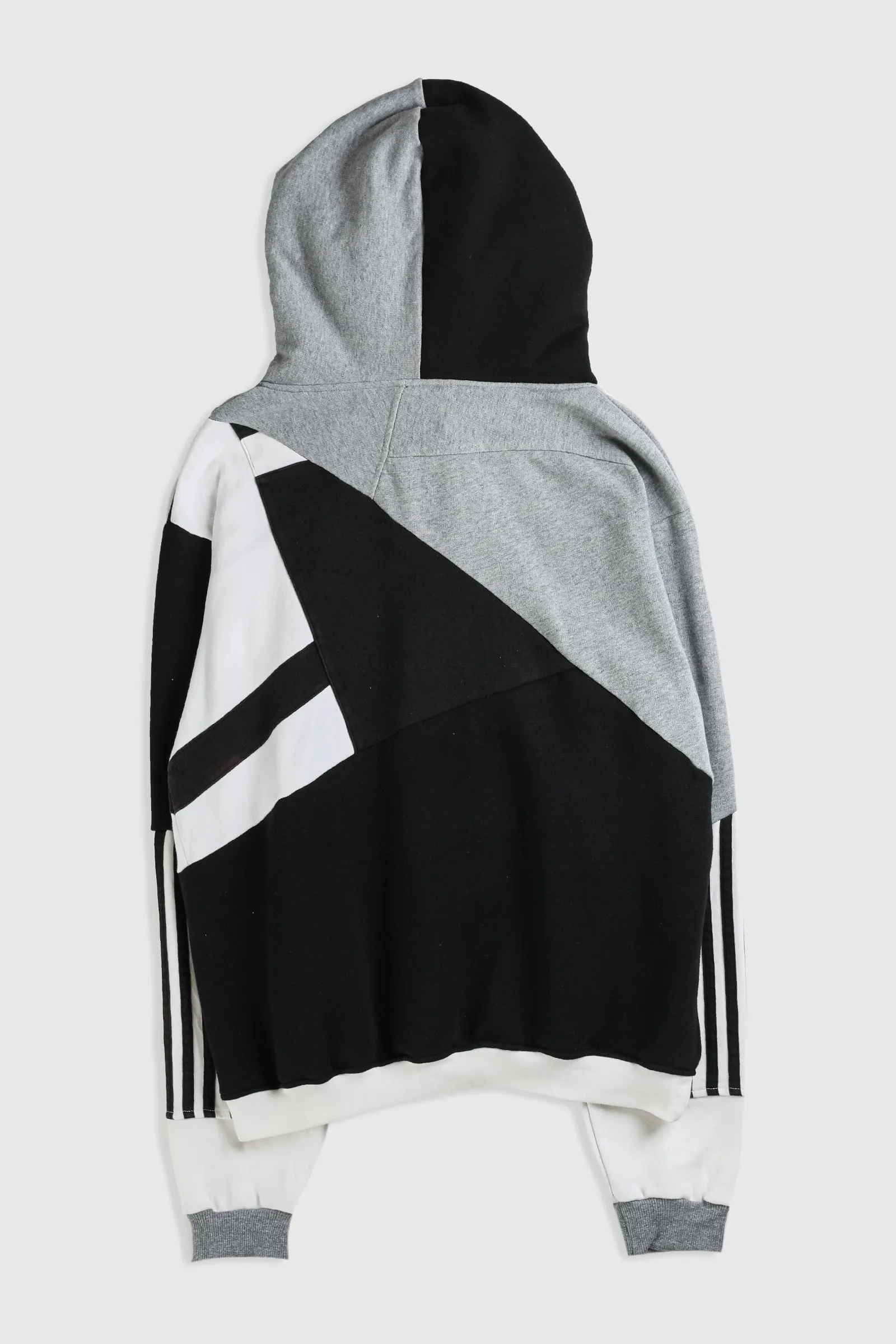 Rework Adidas Patchwork Sweatshirt - M