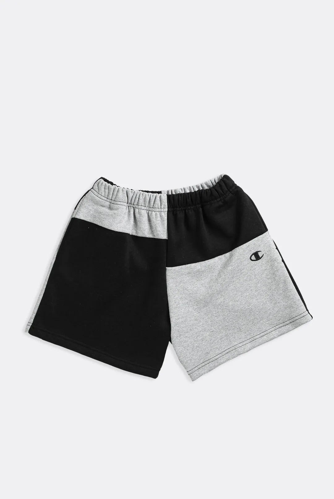 Rework Champion Patchwork Sweatshorts - XS, S, M, L