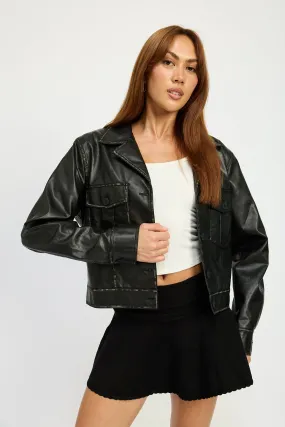 River Leather Jacket