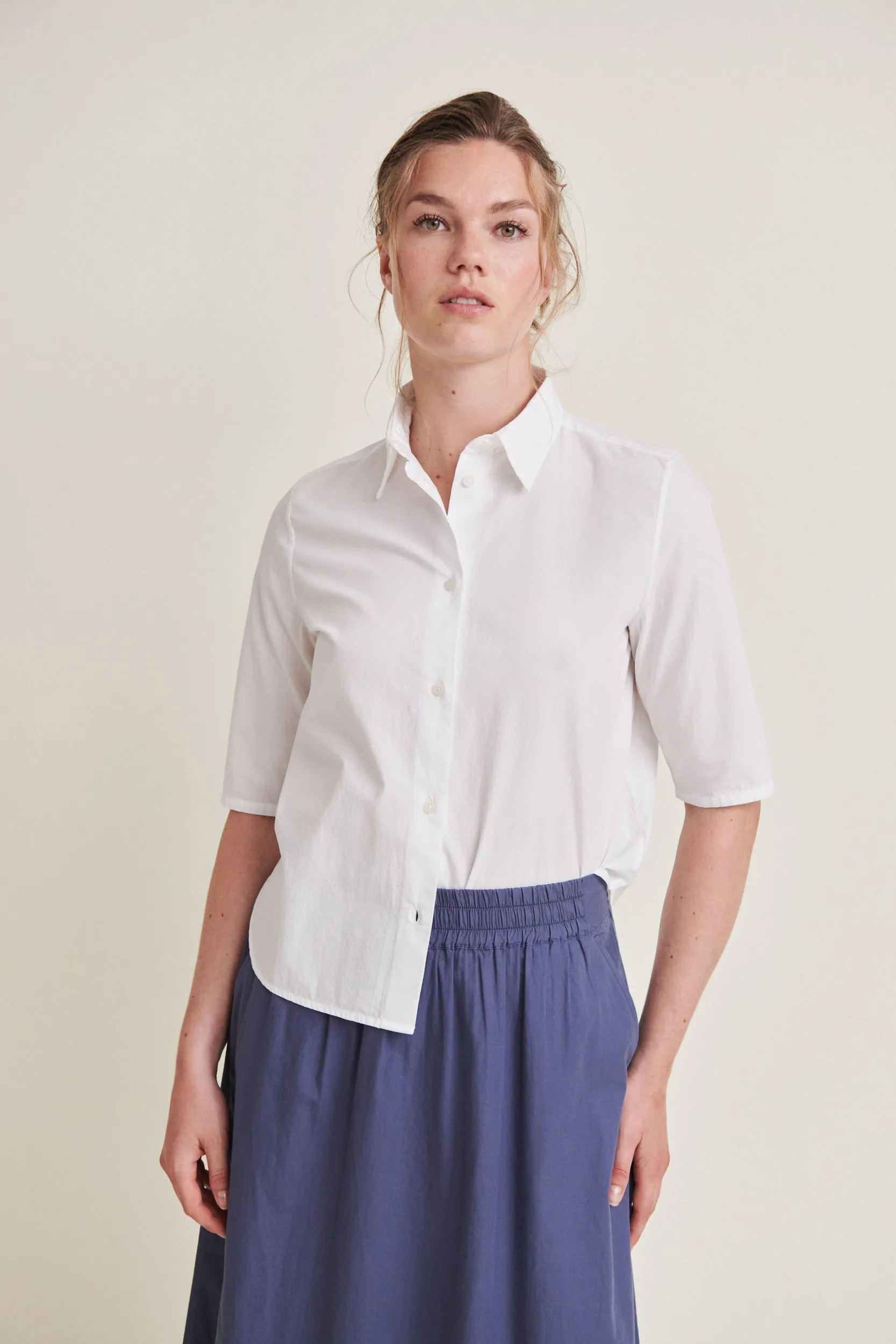 Silje SS Shirt - Bright White