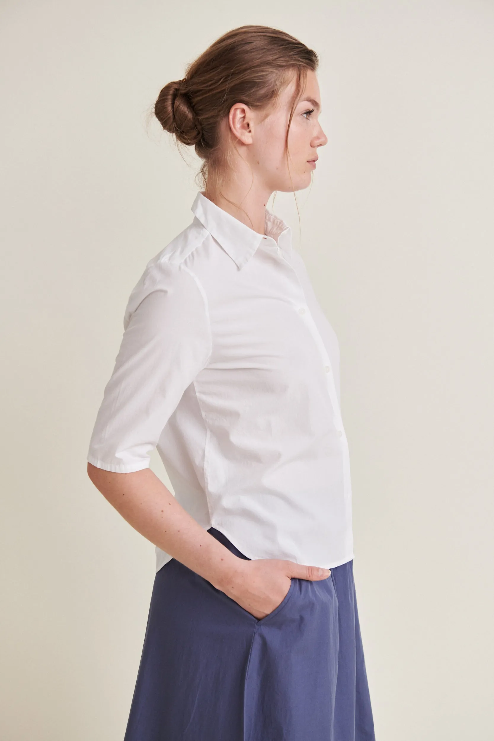 Silje SS Shirt - Bright White