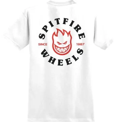 Spitfire Bighead Classic Tee - White