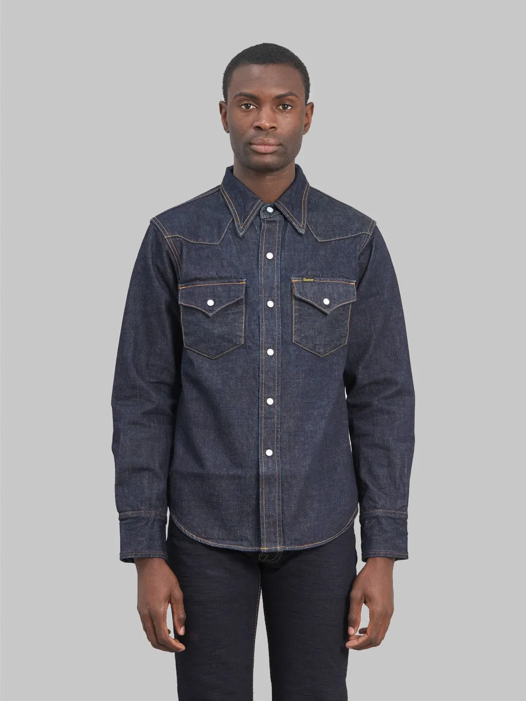 Studio D'Artisan D5571 14oz Denim Western Shirt