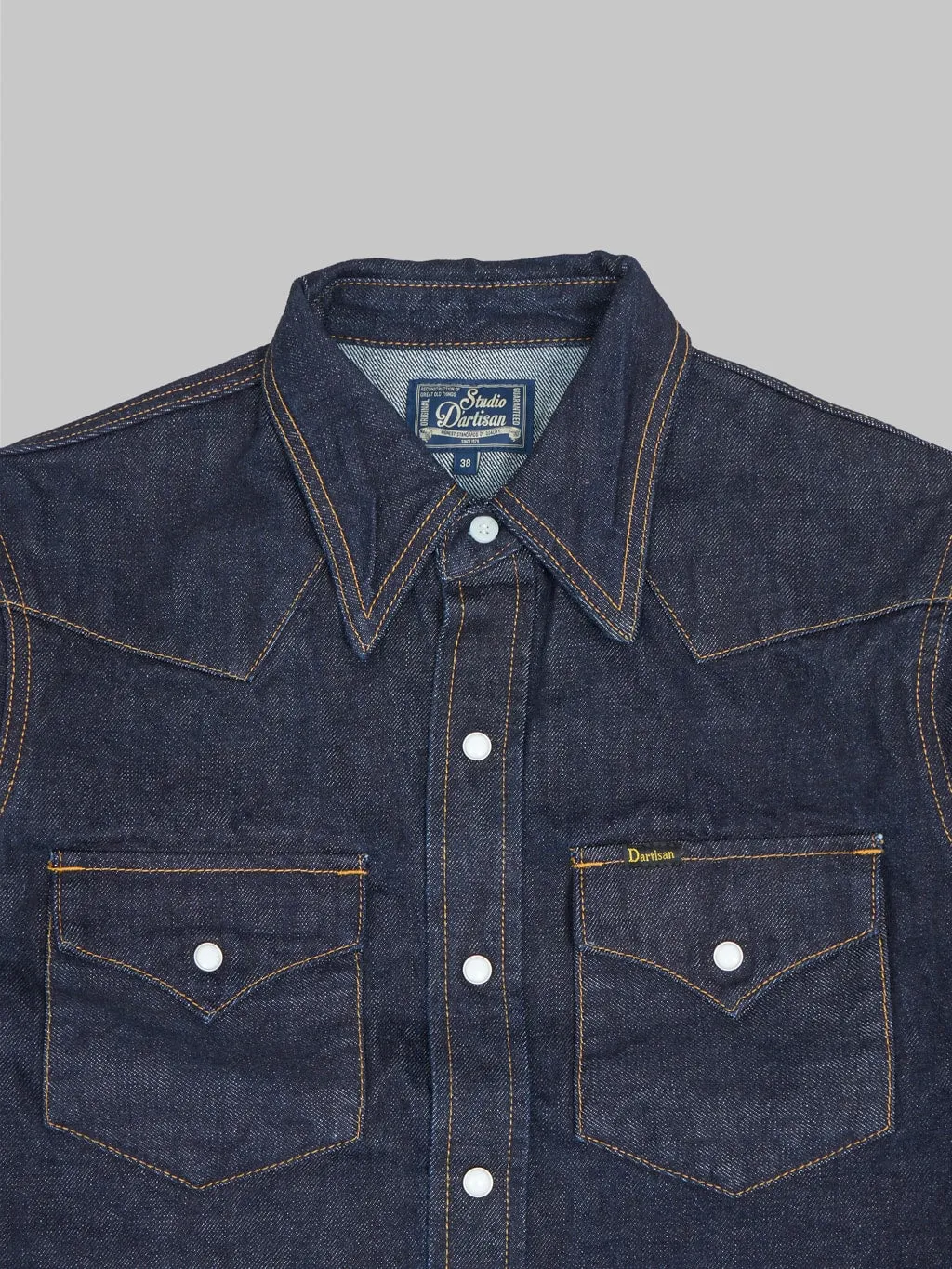 Studio D'Artisan D5571 14oz Denim Western Shirt