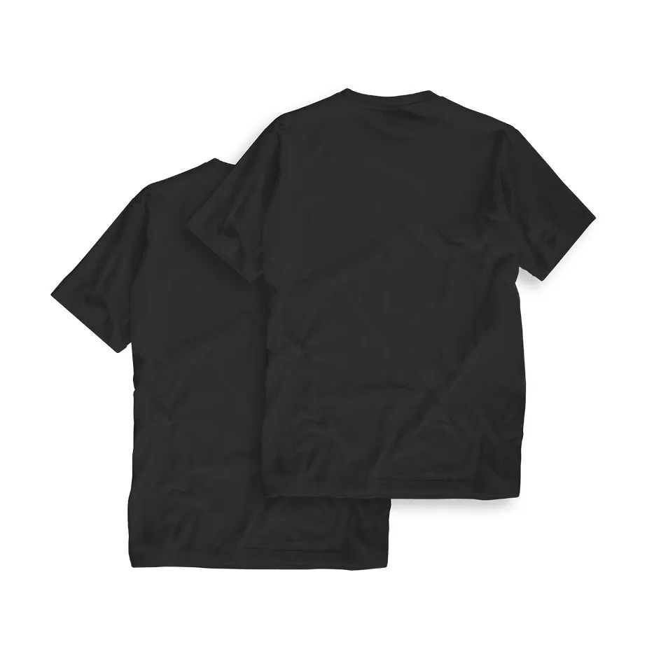 Surface Zero T-shirt (Pack of 2) - Black