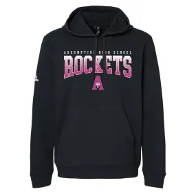 Sweatshirt - Adidas Hoodie - Black - Ombre AHS Rockets