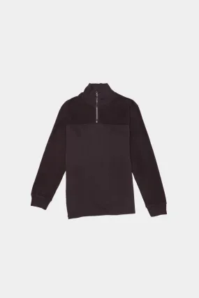 SWEATSHIRT ZIP EXPRESSO