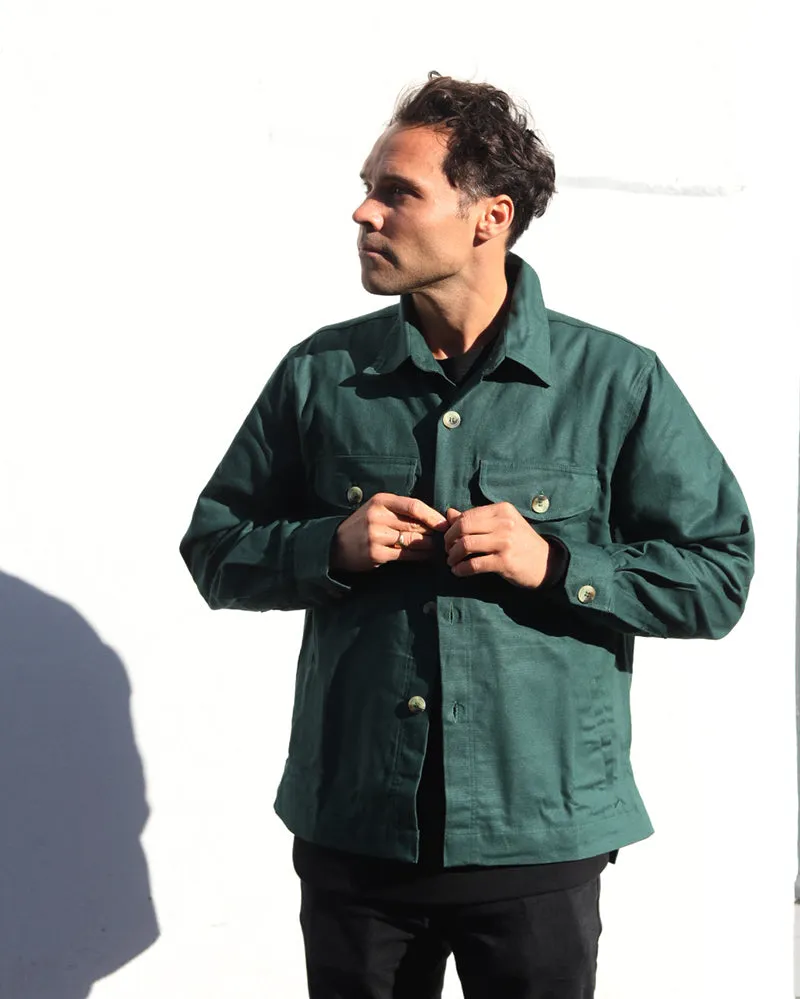 Workwear jacket | Bottle Green